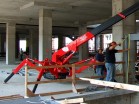 Spydercrane URW095 - Commercial Construction Site Spydercrane URW095 - Commercial Construction Site